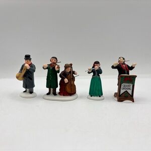 Department 56 1994 Vintage Heritage Village Chamber Orchestra Set Of 4 5884-0